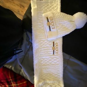 Brand new scarf and hat